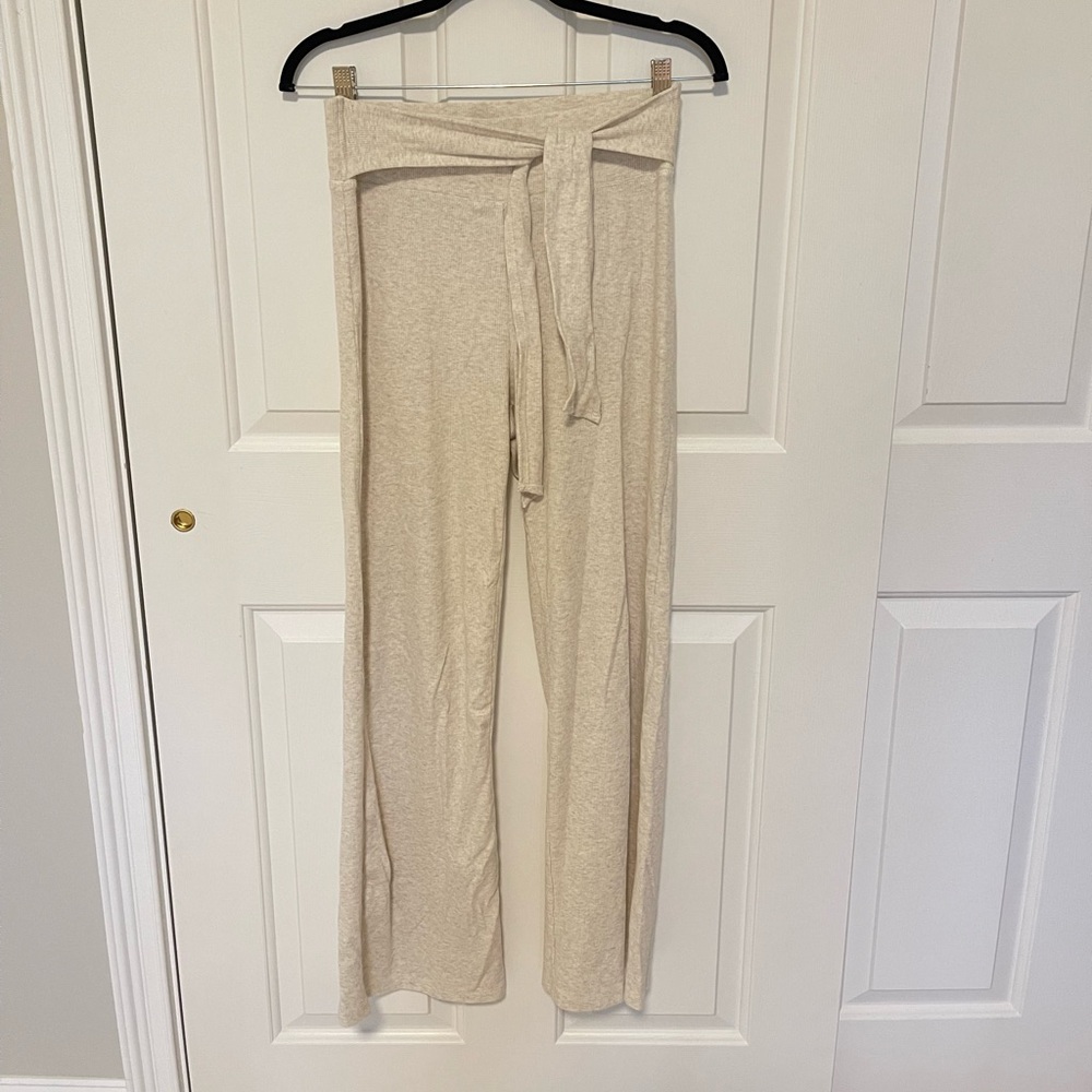 Aerie Ribbed Flared Yoga Pants Size S✨